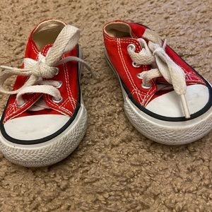 Converse Chuck Taylor All Star Baby Red Sneakers
